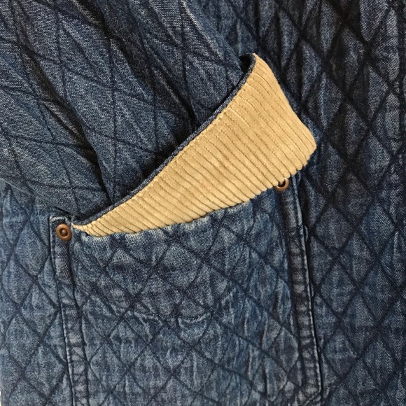 Quilted denim chore coat! - Picture 4 of 6